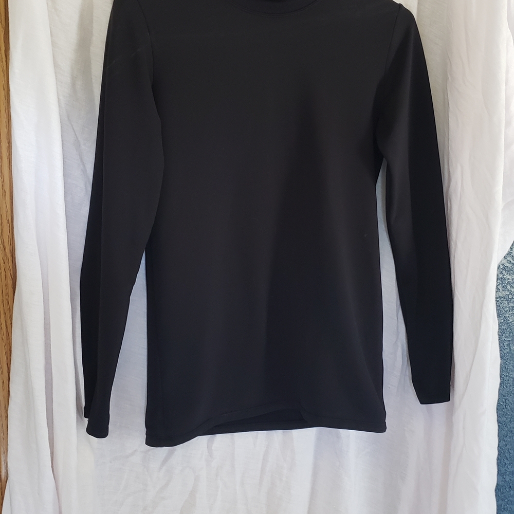 Russell Athletic Black Long Sleeve Tee Essential Comfort